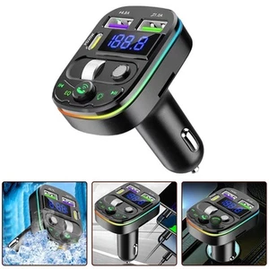 Compact Car Receiver with Dual Port Charging and Music Playback Support - Zdjęcie 1 z 12