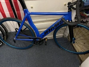 Jamis Sonik Alloy Track Bike 54cm Blue 700c Fixed Gear Fixed Gear Commuter - Picture 1 of 1