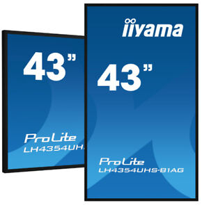iiyama LH4375UHS-B1AG Wyświetlacz oznakowania 108 cm (42,5") LCD 500 cd/m2 4K Ultra HD B