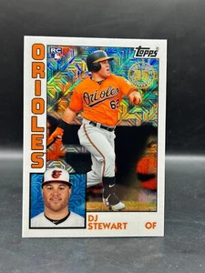  2019 Topps '84 Topps Silver Pack Chrome Series 2 #T8413 DJ STEWART RC - Picture 1 of 2