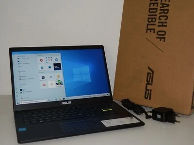 ASUS VivoBook E410, Intel Celeron E4500, 4GB Ram, 128GB EMMc, UHD , 14" FHD, OVP - Bild 1 von 4