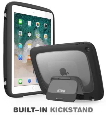 Nuevo iPad 9.7" 2017 2018 Funda Mumba Kido Protección Cubierta para Niños con Correa de Transporte Foto 1 de 4