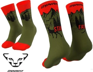 DYNAFIT Stay Fast Gráfico Trail Run Calcetines Transpirables Absorbentes Anti Olores Adulto M - Imagen 1 de 8