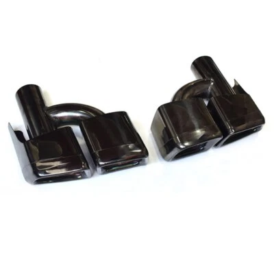 For Mercedes Benz AMG E S CLS Class W212 C63 E63 Dual Exit Exhaust Tailpipe - Image 1 of 4