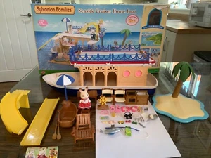 Sylvanian families calico critters Seaside cruiser immaculate 100% boxed ❤️ - Picture 1 of 16