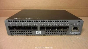 HP AG526A Q-Logic SANbox 1400 10-Port 4GB SFP Fibre Channel Switch EXCL PSU - Afbeelding 1 van 4