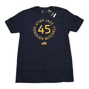 Utah Jazz Donovan Mitchell 45 T-Shirt Größe Large Neu mit Etikett NBPA - Bild 1 von 5
