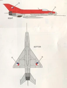 1/144 Cold War Fighter: Mikoyan Mig-21F-13 "Fishbed" [CZECH] #2Sp: FTYS - Bild 1 von 4