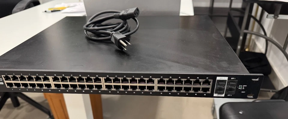 Ubiquiti Networks ES-48-500W Gigabit Switch.  Ships same day USPS - Image 1 of 1