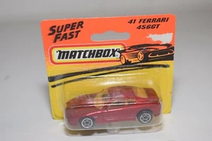 V 1:64 MATCHBOX FERRARI 456GT 456 GT ROSSO OTTIMO IMBALLATO - Foto 1 di 1