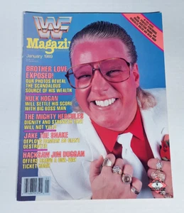 WWF(E) Magazin, Januar 1989, 76 Seiten, alle Seiten intakt, keine größeren Risse/Flecken!! - Bild 1 von 9