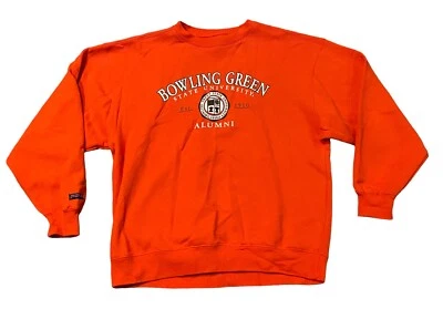 Jansport боулинг зеленый государственный университет выпускников оранжевый толстовка для взрослых большой - Изображение 1 из 3