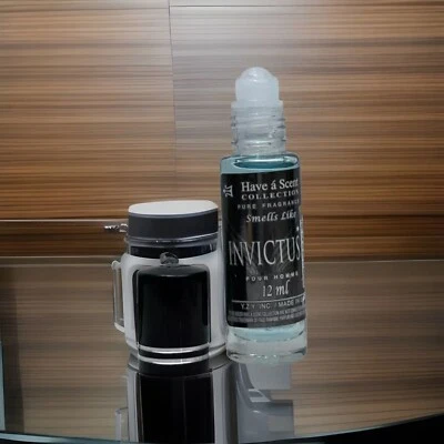 Óleo Rollerball Invictus para homens 1 perfume tamanho viagem - Imagem 1 de 2