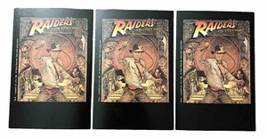RAIDERS OF THE LOST ARK POSTCARDS Indiana Jones (LOT OF 3) Party Invite Birthday - Picture 1 of 6