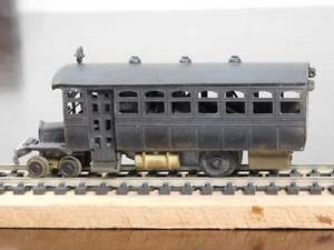 HO Mack Railbus painted brass - Picture 1 of 7