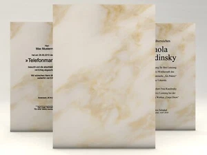 Papier certyfikacyjny "Marmur" 50 arkuszy A4 190g / mkw Wysokiej jakości papier firmowy do laserów... - Zdjęcie 1 z 4