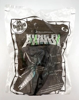 McDonald's Happy Meal игрушка 2008 - кунг-фу панда мастер богомол #6 - новый/запечатанный - Изображение 1 из 3