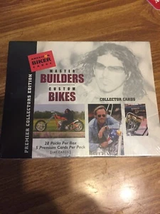 Master Builders Collector Cards Custom Bikes 104 Card Box Set Collectible Sealed - Picture 1 of 12