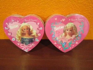 1996 BARBIE PAAR VERSCHIEDENE RUSSEL STOVER VALENTIN SÜSSIGKEITEN HERZ BOXEN VERSIEGELT - Bild 1 von 3