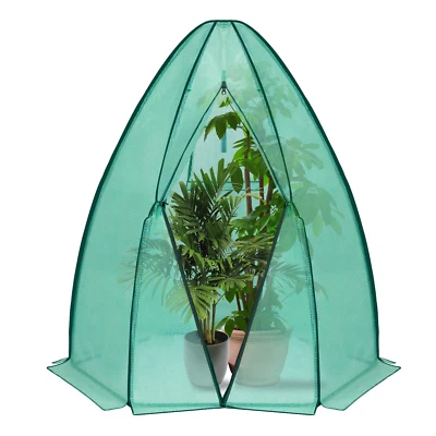 WOLTU Gewächshaus Tomatengewächshaus Treibhaus Foilen Pflanzenhaus