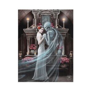 FOREVER YOURS ANNE STOKES SMALL CANVAS PICTURE ART GOTHIC HORROR FANTASY GHOST