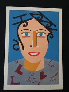 Eduardo Arroyo Druck auf schönem Papier Neue Erzählfigur  - Bild 1 von 1