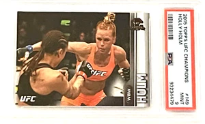 Holly Holm 2015 Topps UFC Champions Base PSA 9 Rookie RC - Picture 1 of 2