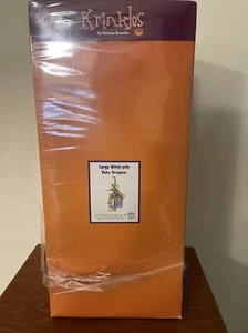 KRINKLES LARGE (2FT)(24") WITCH BABY DRAGONS DOLL PATIENCE BREWSTER DEPT 56 - Picture 1 of 11