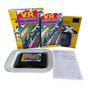 V.R. Deluxe para SEGA Genesis/Mega Drive Super 32X - NTSC-J/Probado/De colección 🐙 - Imagen 1 de 19