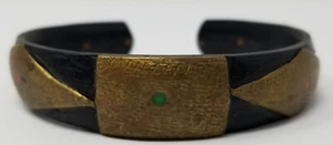 Vintage West African Handmade Tuareg Cuff Bracelet 2.25" in - Picture 1 of 12
