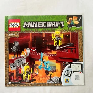 Lego Minecraft 21154 Instruction Manual Booklet Only, No Bricks. - Picture 1 of 5