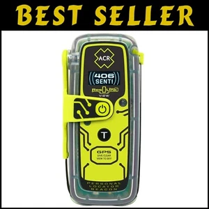 Buoyant Waterproof Personal Locator Beacon with Strobe Light - Model PLB 425 - Picture 1 of 11