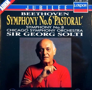 Beethoven - Symphonies 6 & 8, Chicago Symphony Orchestra, Solti - CD, VG - Picture 1 of 2