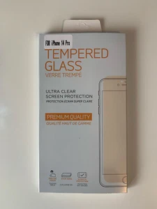 Protection écran en verre trempé 3D pour Apple iPhone 14 Pro - Photo 1 sur 3