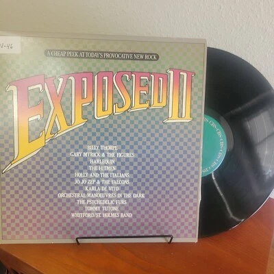 EXPOSED CHEAP PEEK NEW ROCK VINYL 2xLP CBS VARIOUS ADAM ANTS JUDAS PRIEST - Image 1 of 2