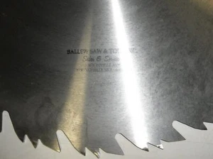 Ballew 16" Saw Blade BST-16U 1" Arbor 24/72 Tooth - Picture 1 of 2