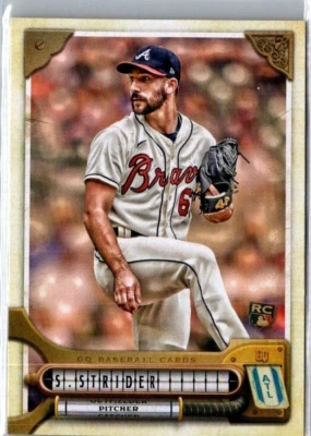 2022 Topps Gypsy Queen SPENCER STRIDER (RC) #44 BRAVES - Image 1 of 2