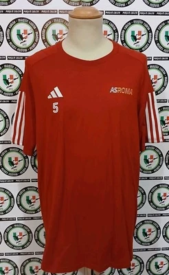 5 NDICKA T-SHIRT MATCH WORN SHIRT TRAINING ROMA MAGLIA CALCIO FOOTBALL SOCCER - Immagine 1 di 4