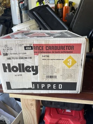New 750cfm Holley Carburetor In Box! Part Number: 4150 - Image 1 of 2