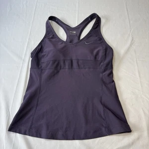 NIKE DRI FIT Womens  Size S Athletic Work Out Top Purple - Picture 1 of 4