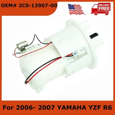 NEW FUEL PUMP MODULE ASSEMBLY 2C0-13907-00 FOR YAMAHA YZF R6 2006-2007 US Foto 1 de 4