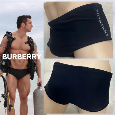 Burberry Logo Swimsuit Medium Gently worn 80% nylon / 20% spandex 34-40" waist - Image 1 of 4