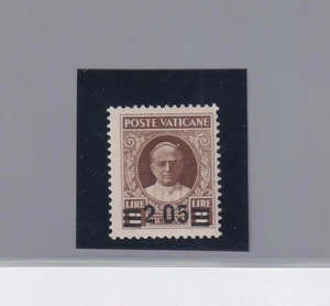 Vatican 1934 Temporaire L.2,05 Sur L.2 Bruno Sans Comma MNH (336/s15) - Picture 1 of 3