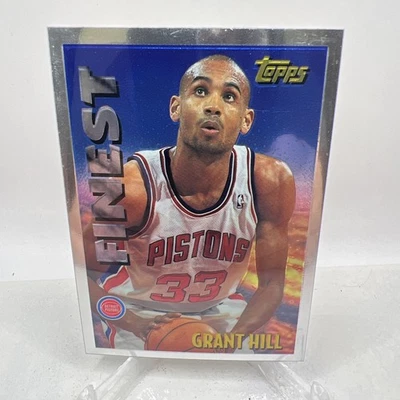 Pistones Topps Mystery Finest Grant Hill Slammers 1995-96 #M19 Foto 1 de 2
