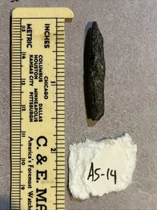 Auténtica punta de flecha de obsidiana noroeste/suroeste/sur de CA Estate Find A5-14 - Imagen 1 de 2