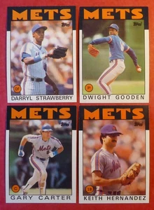 1986 Topps New York Mets Team Set with Traded (43 Cards) World Champions - Picture 1 of 8