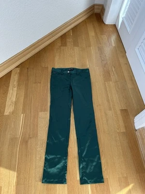 Women's Dolce Gabbana  Silk Pants IT 38 Green - Image 1 of 4