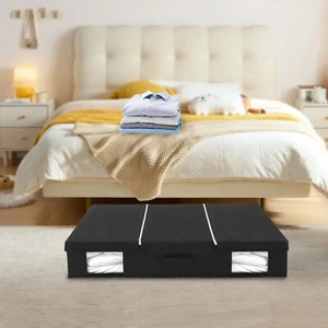 Under Bed Storage Containers Bag Underbed Storage Organizer StorageContainer&Lid - Picture 1 of 22