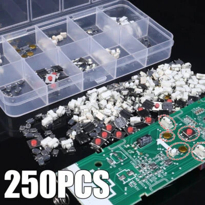 Car Remote Control Tactile Push Button Switch Car Key Button Touch Microswitch - Image 1 of 4