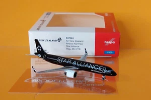 Herpa Wings 537391 Air New Zealand Airbus A321neo - ZK-OYB 1:500 NEU - Picture 1 of 2